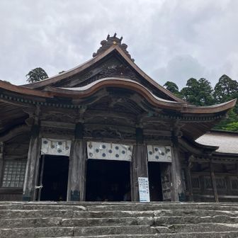 大山の奥の神社⛩️