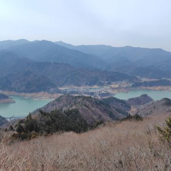高取山山頂から宮ケ瀬湖②