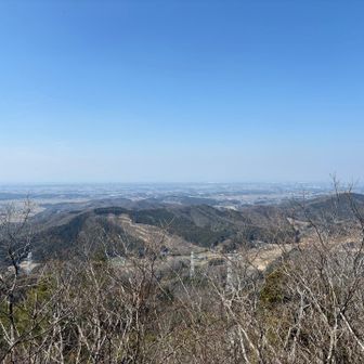 日光連山も見えません