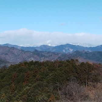 日光方面の山々