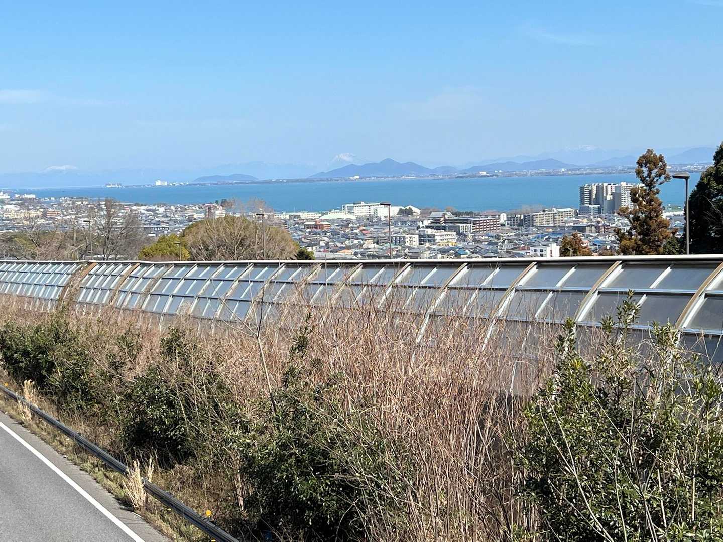 琵琶湖も見納めです