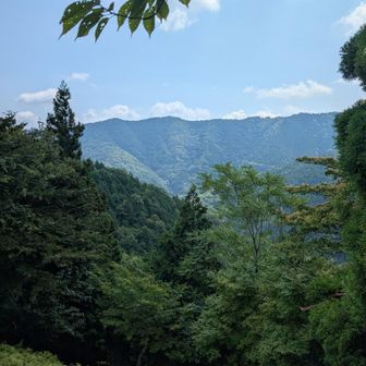 (山並みの向こう側が)二の谷山方面かな。
無事下山しました。