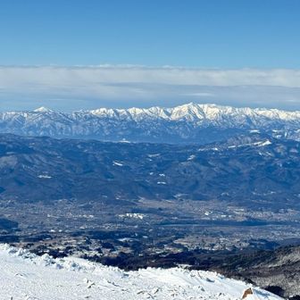 朝日の左に▲祝瓶山▲