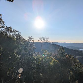 この山からだったら馬山よりかは初日の出綺麗に見れたかなぁ😅