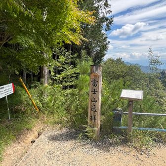 こちらより、白砂山⛰️へ向かいます。だいぶ暑い🥵です。大汗💦にて白砂山へ､､､