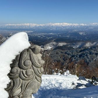 今年もお世話になった北アルプスを眺める
