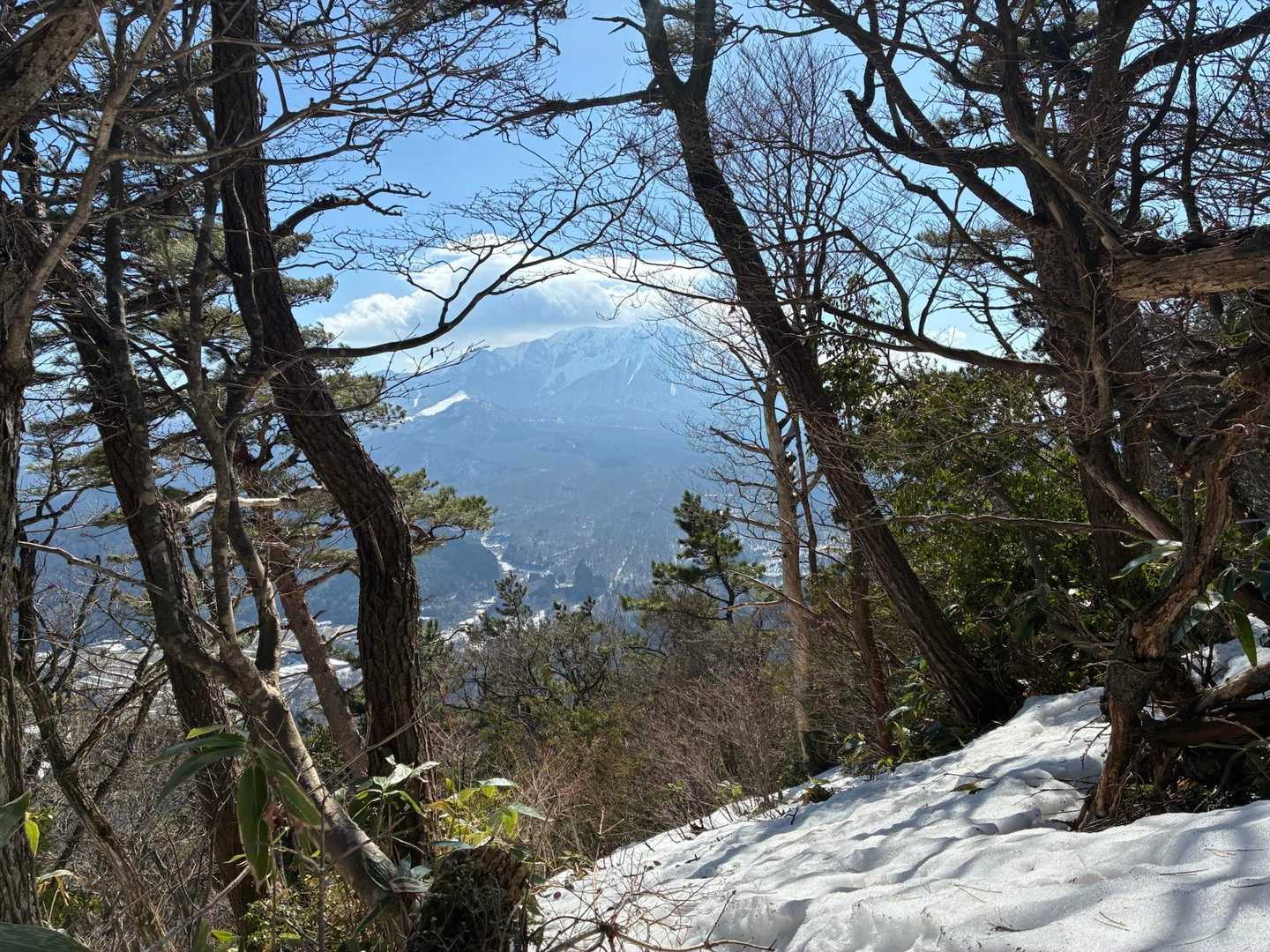 ここからの景色を楽しみにしてました