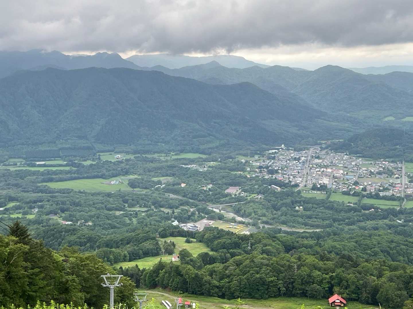 山頂から