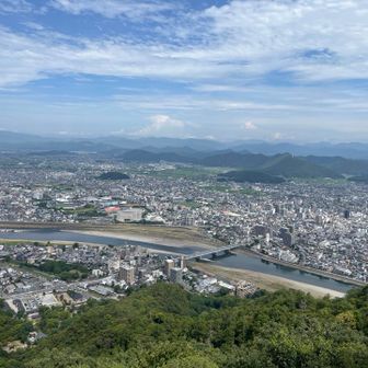 山頂からの眺め