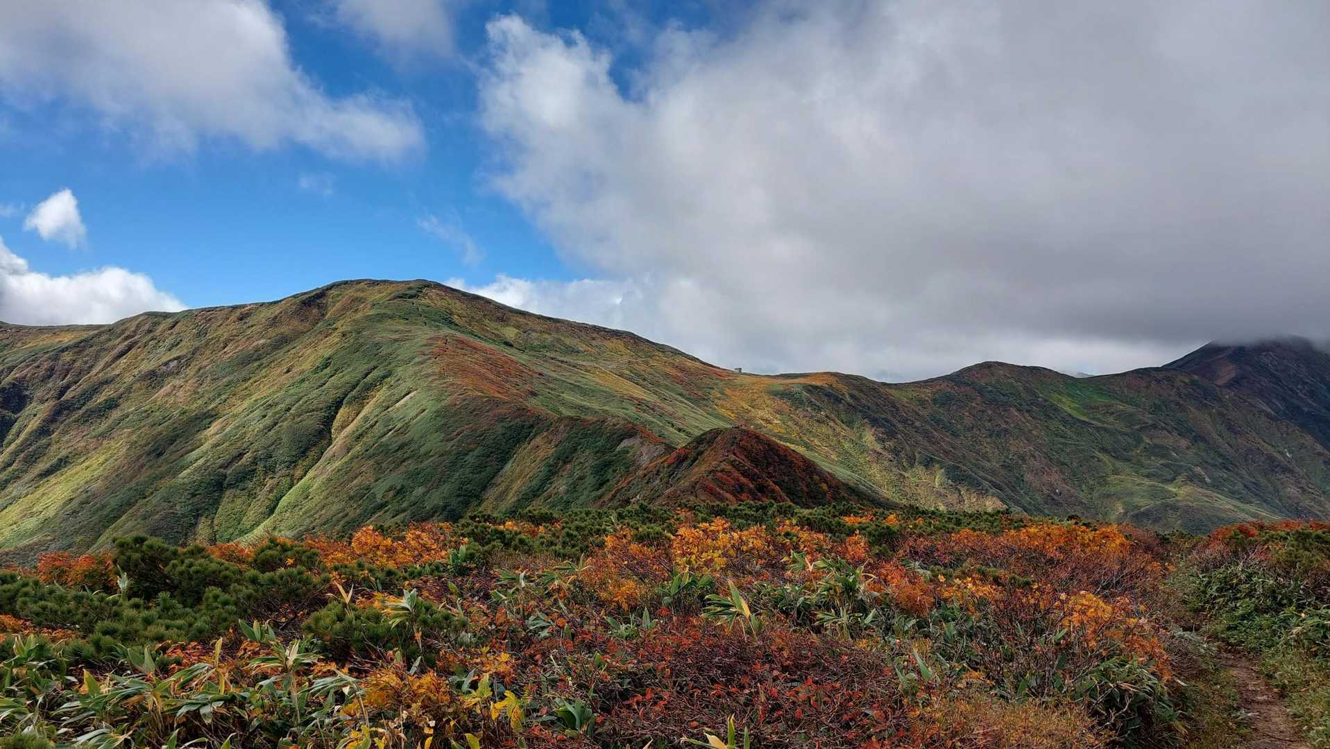 清太岩山-ユーフン山-寒江山-北寒江山 往復コースの写真
