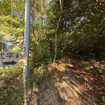 武平峠→