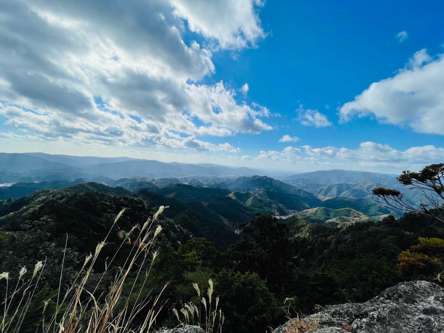 天狗岩からの景色