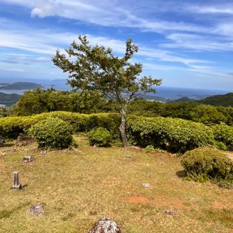 展望台が有ったのか？
東屋か？
勘吉台はここから来てる？