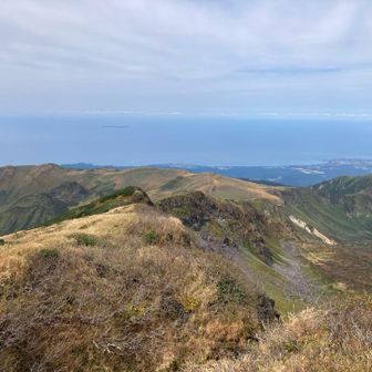 笙ヶ岳方面