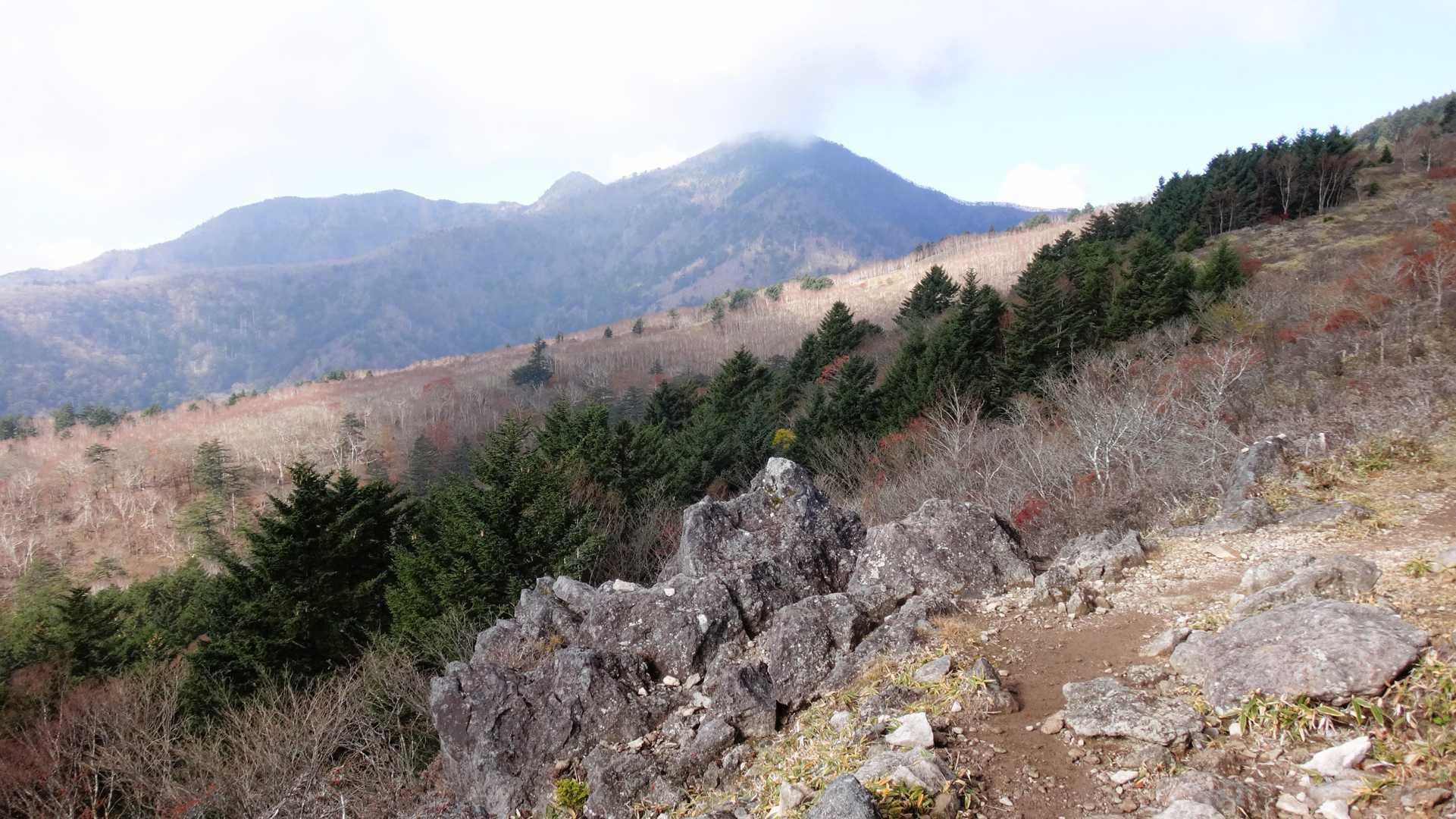 釈迦ヶ岳（高原山）往復コースの写真