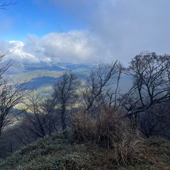 標高を下げるにつれて視界が開ける。山あるある。
