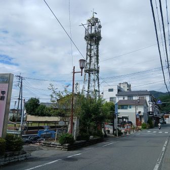 湯村温泉側から向かいます💪