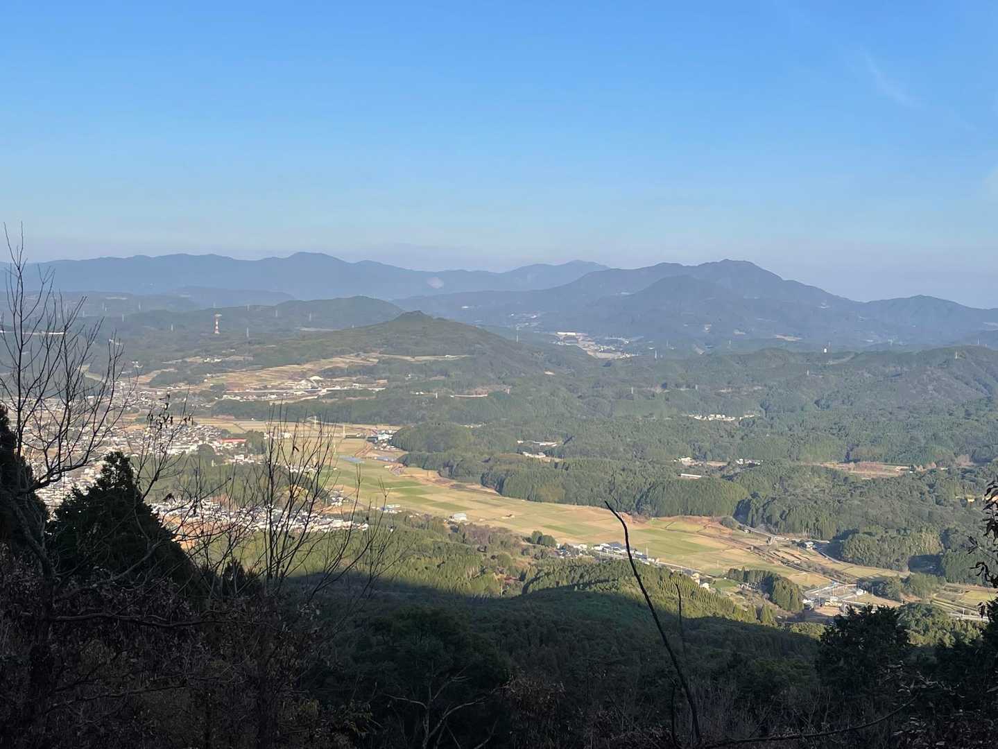 左から作礼山、天山、八幡岳