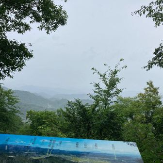 このあたりから雨が強くなってきた