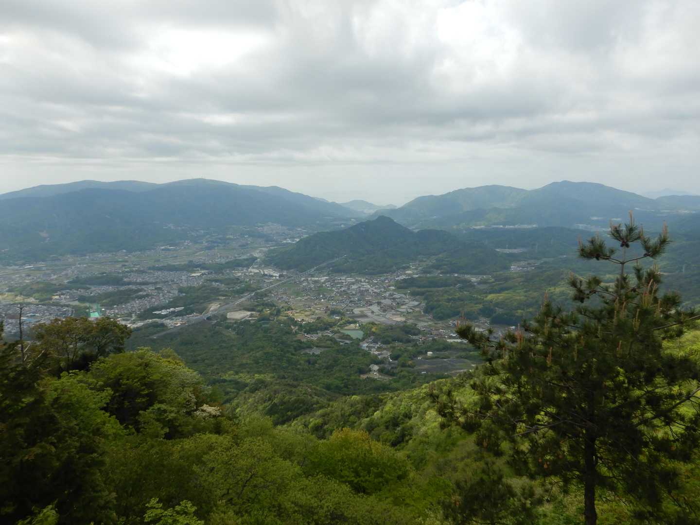 十畳岩コース登山口-549ピーク-小田山-小田山正面口 周回コースの写真