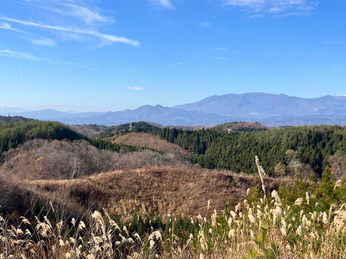 展望台　素晴らしい眺めです☆
青麻山は蔵王の展望台というのがよくわかる
