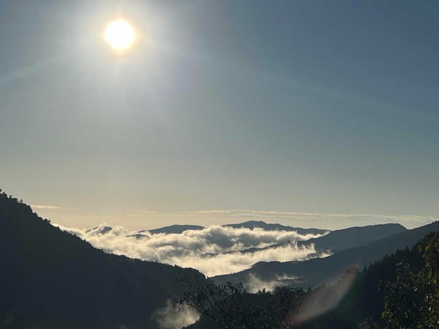 雲海が、とても新鮮に見えるのです。