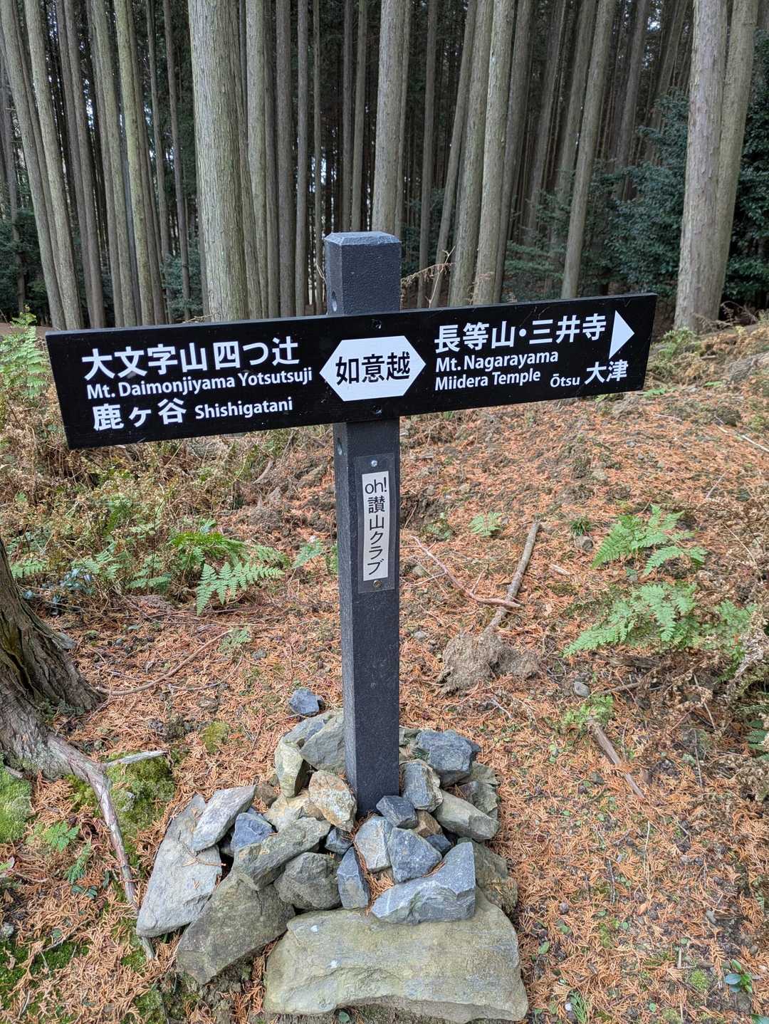 大文字山 往復コースの写真