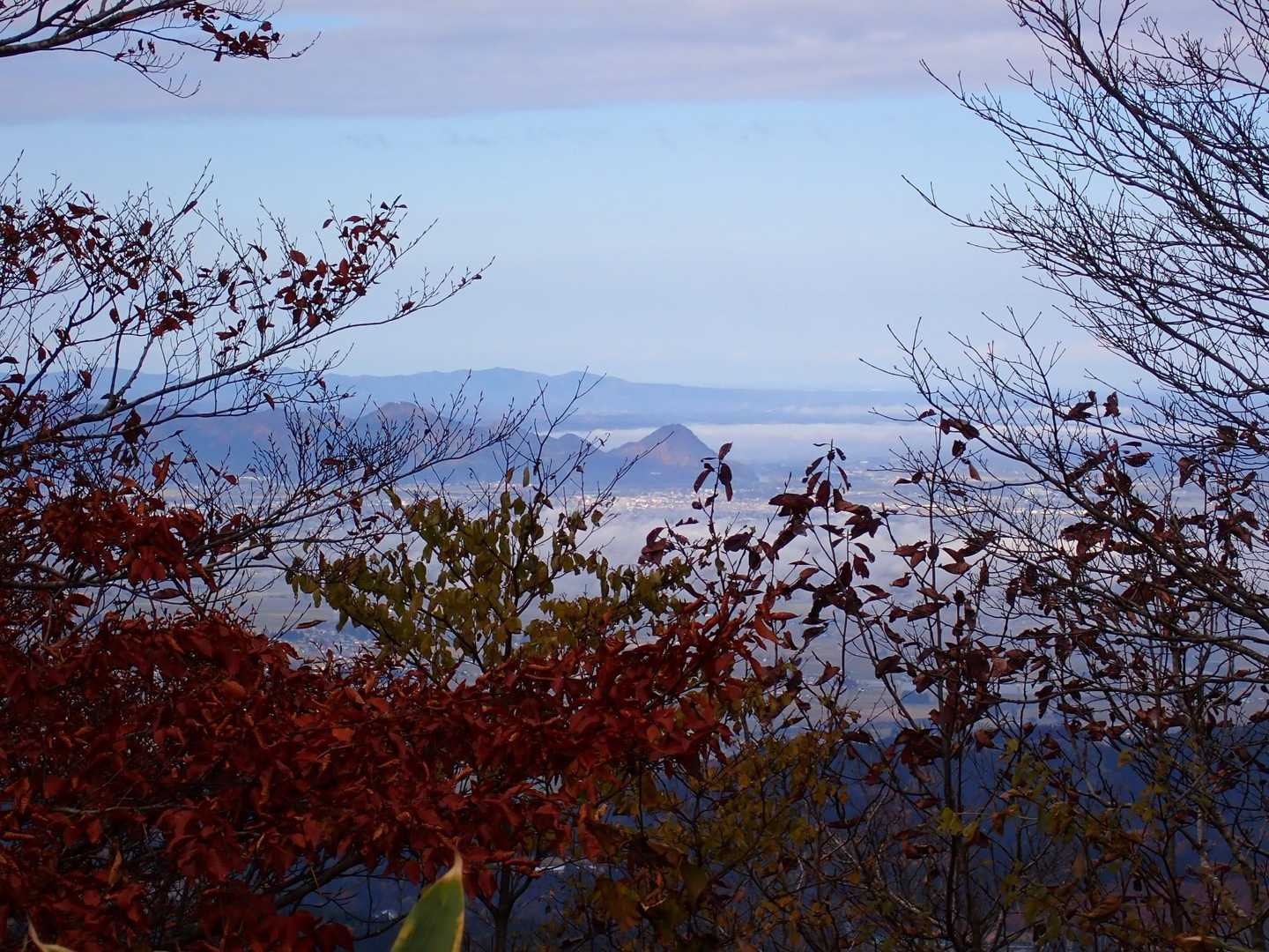 姫神山が見えます