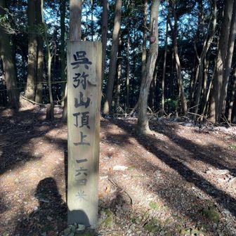 超低山ですが登るのは楽しい🎶