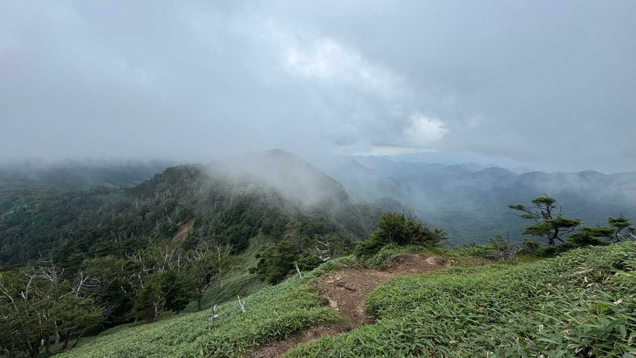 皇海山（鋸山周回）、日帰り最難関 の写真 33