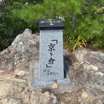 山頂からの景色はどうかな…