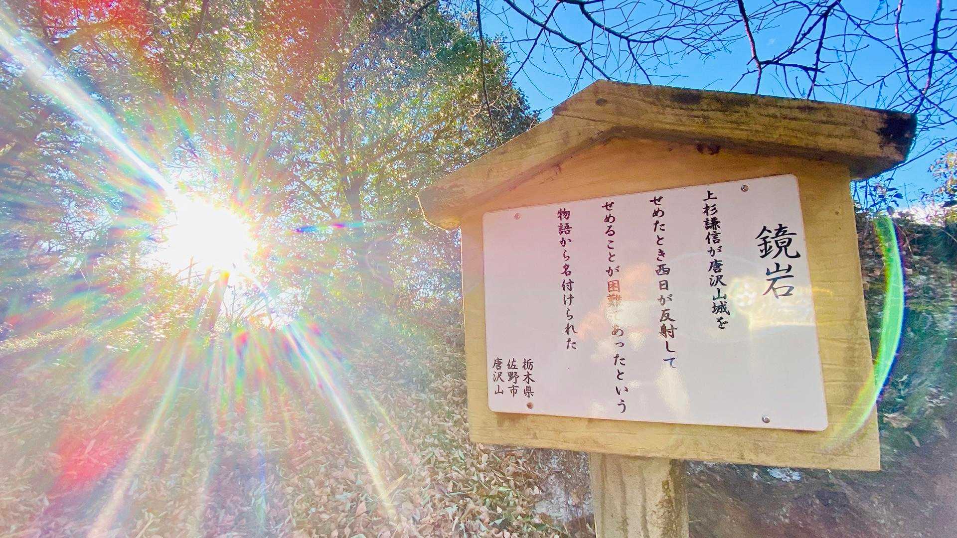 丁度光が差してきました！