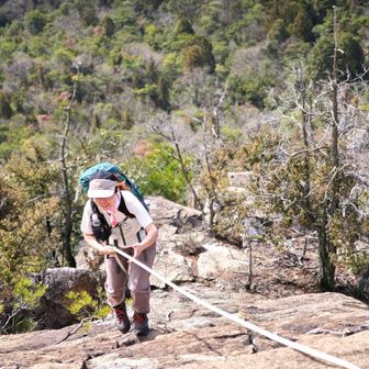 我らが登ってる間はいつも雨も止むし、
天気も良くなるね～って言いながら