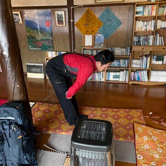 足回りを入念にストレッチ