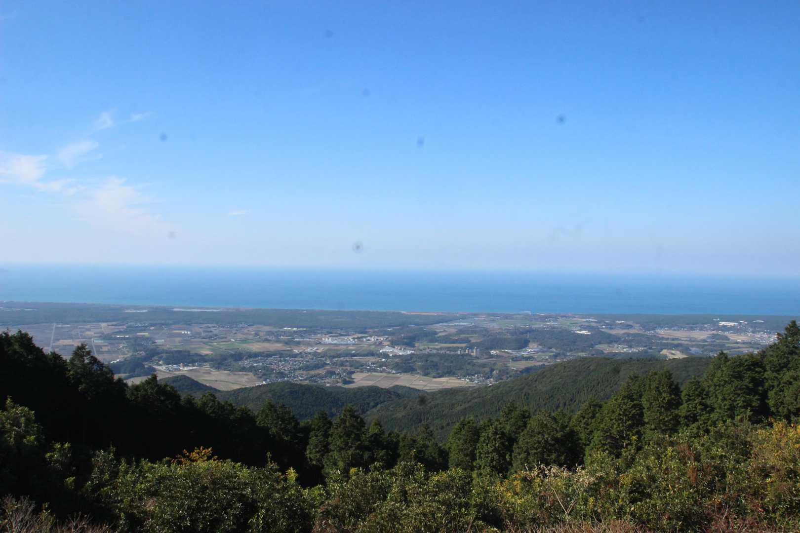 駐車場の展望所　全景