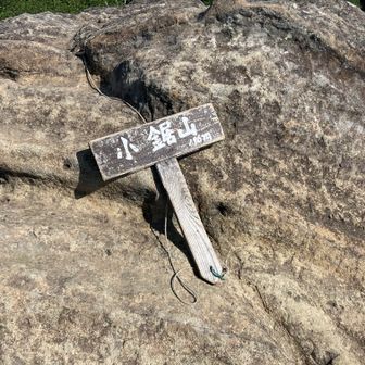 94、小鋸山へ㉝
山頂標