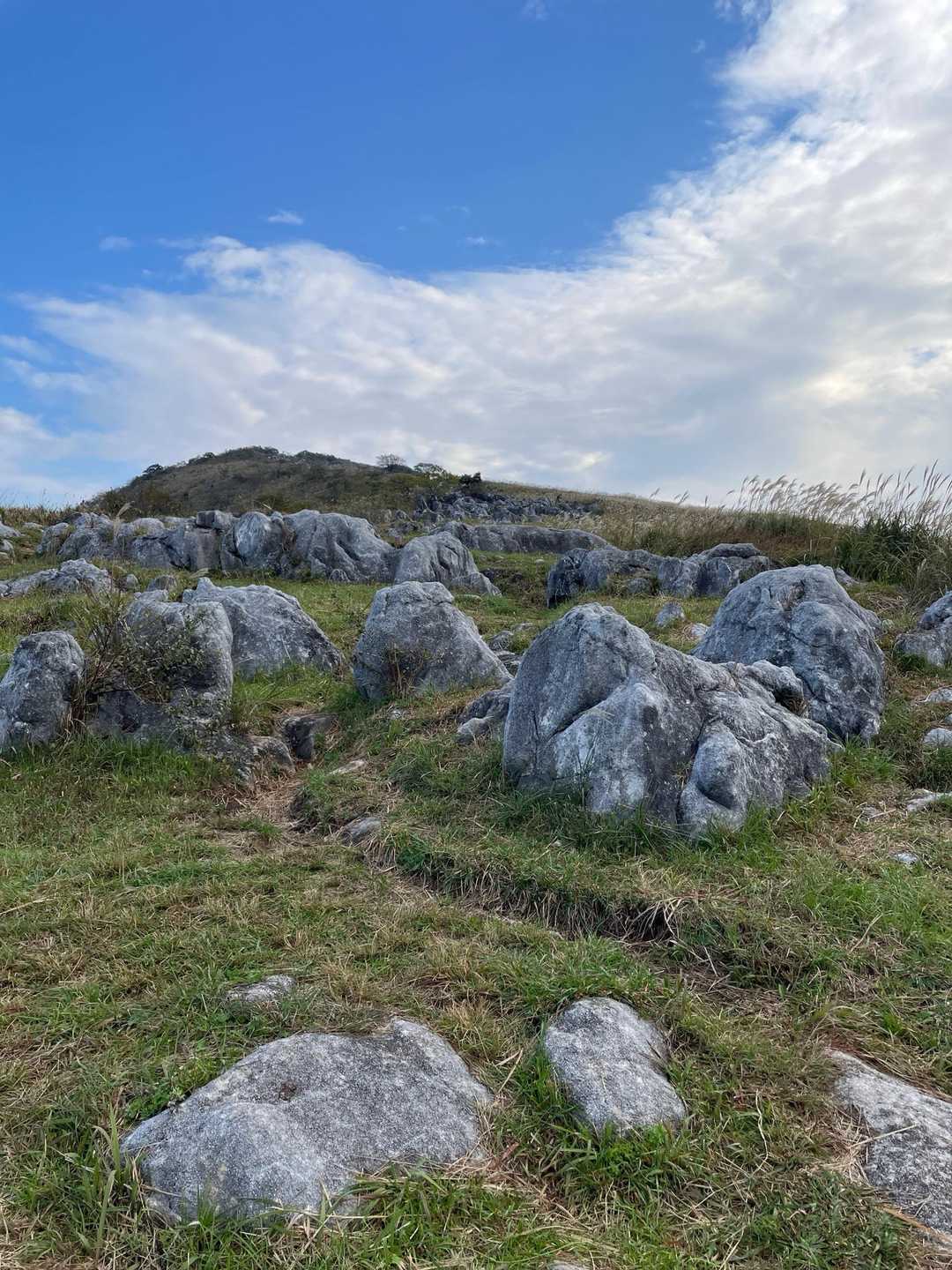 石灰岩が続くカルスト大地💗