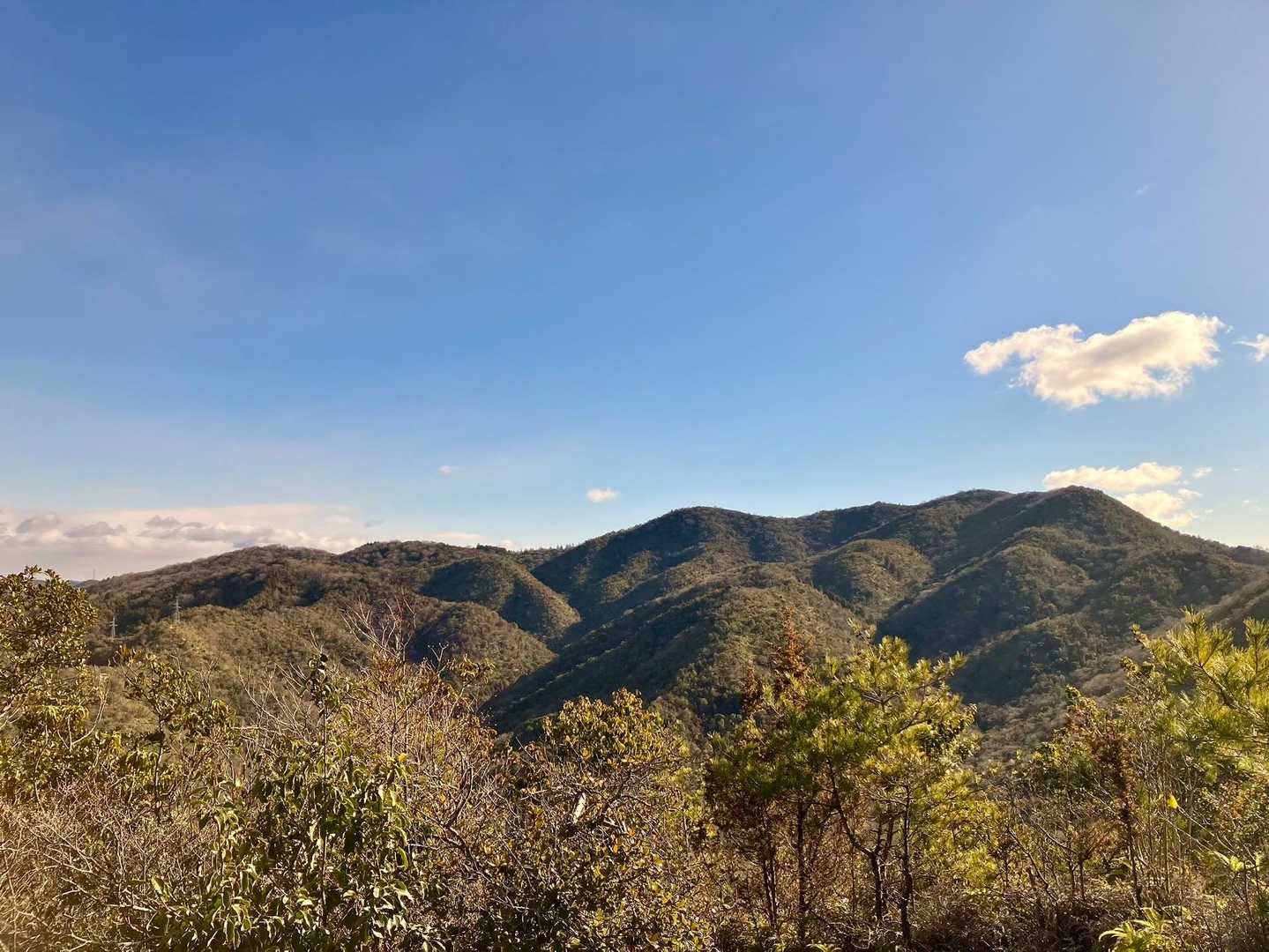 前山-雨乞い跡地-富田松山-富田松山城跡登山口 周回コースの写真