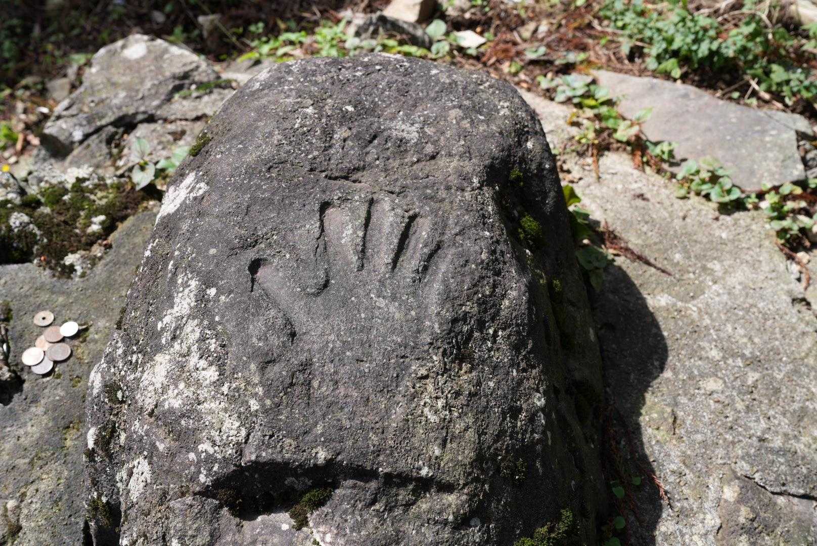 19代横綱常陸山の手型、相撲を国技まで広めたことから角聖と呼ばれるそうな