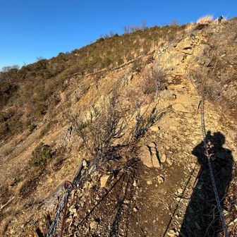 ここは崩落がかなりすすんでいました