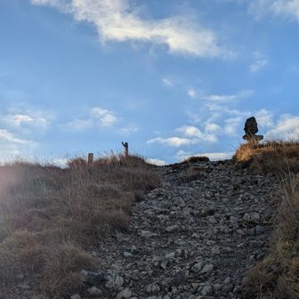 あっと言う間に山頂