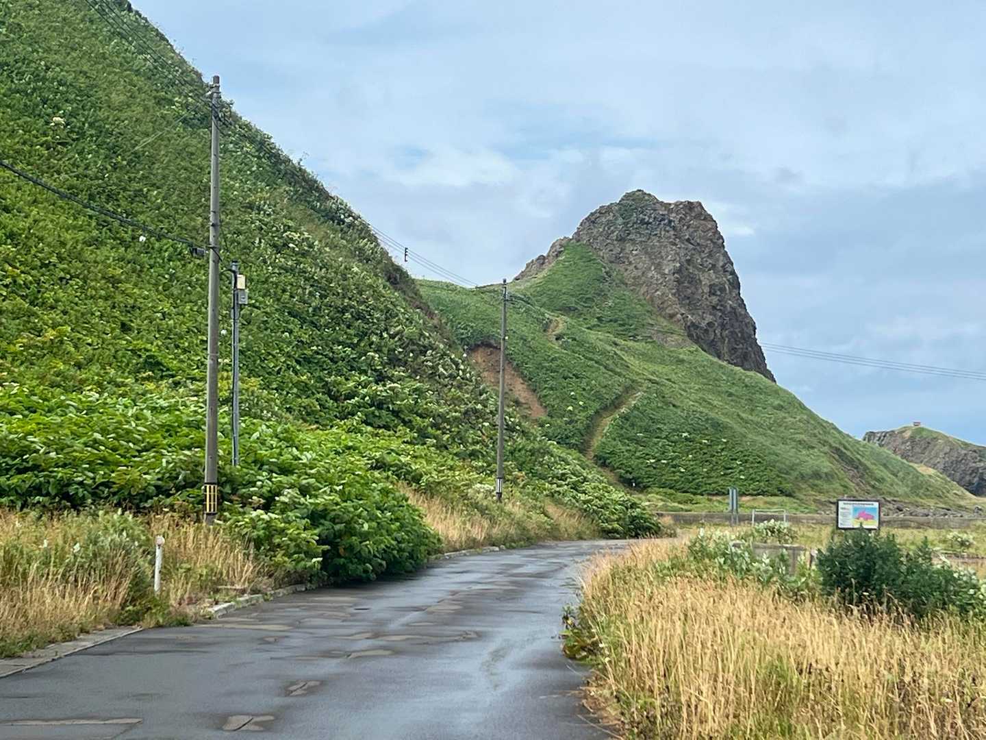 浜中バス停-西上泊神社-ゴロタ山-スコトン岬 縦走コースの写真