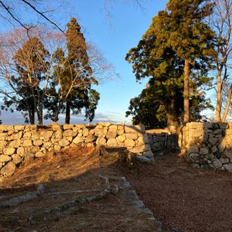 天守閣跡