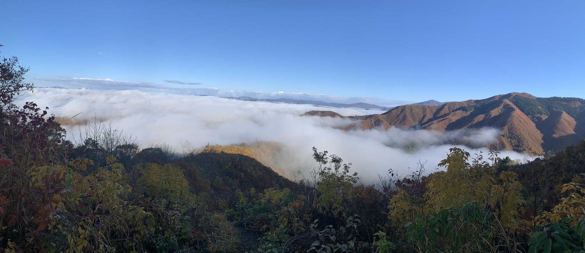 期待の雲海が迎えてくれましたI🎶