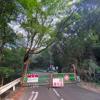 岩戸公園北側駐車場からすぐ登山道へ