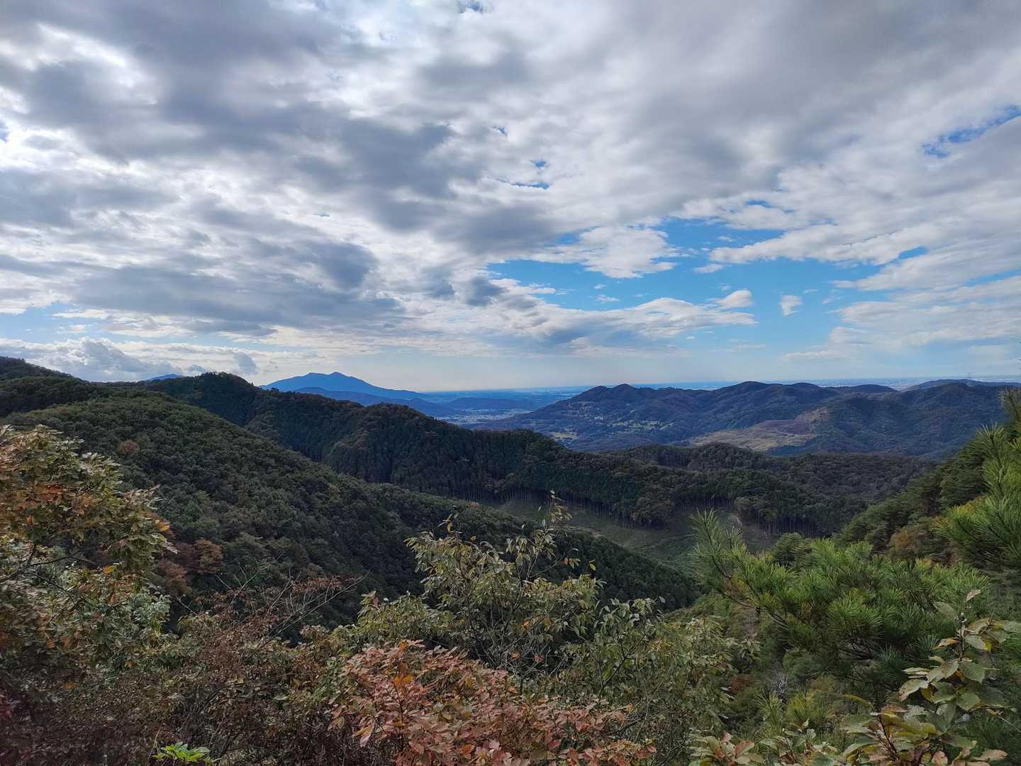 筑波山も見えました✨