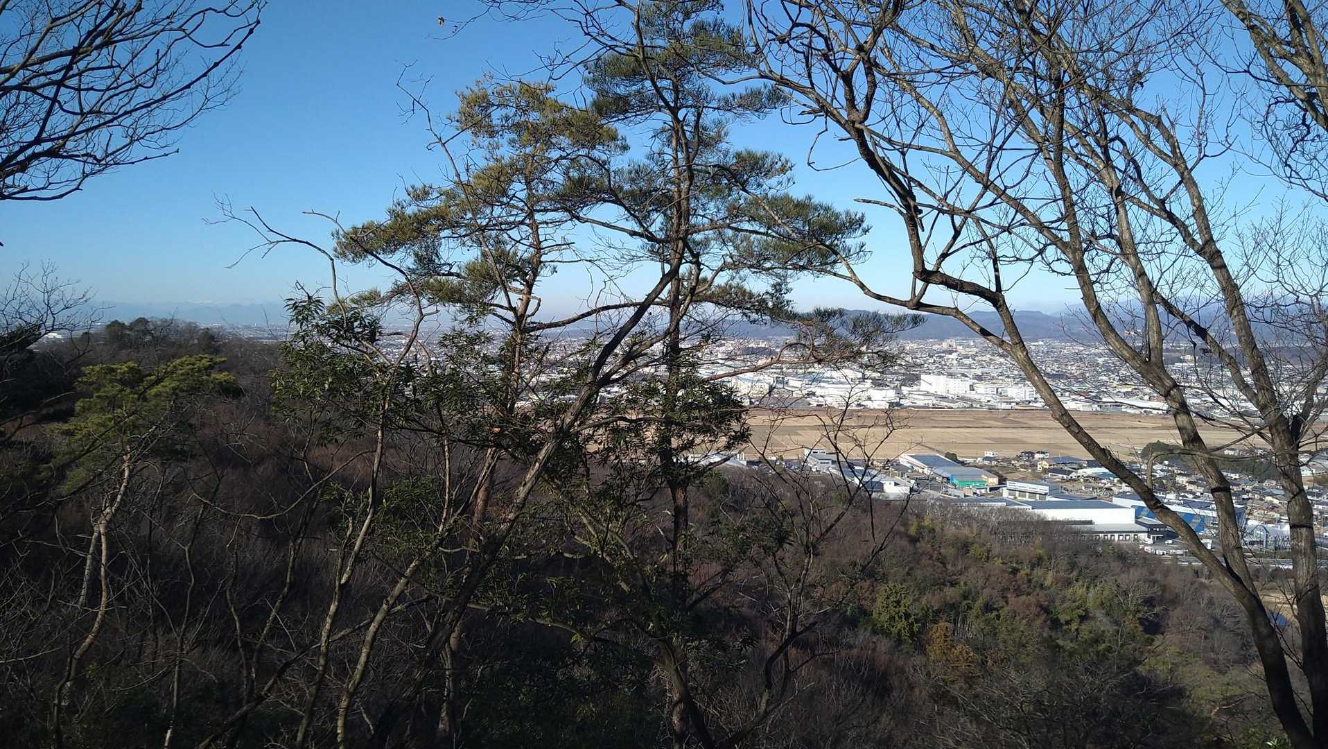 みかも山公園西口登山口-三毳山-中岳 周回コースの写真