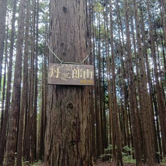⛰️⛰️⛰️丹三郎 山