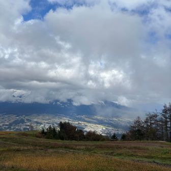 晴れてたら八ヶ岳