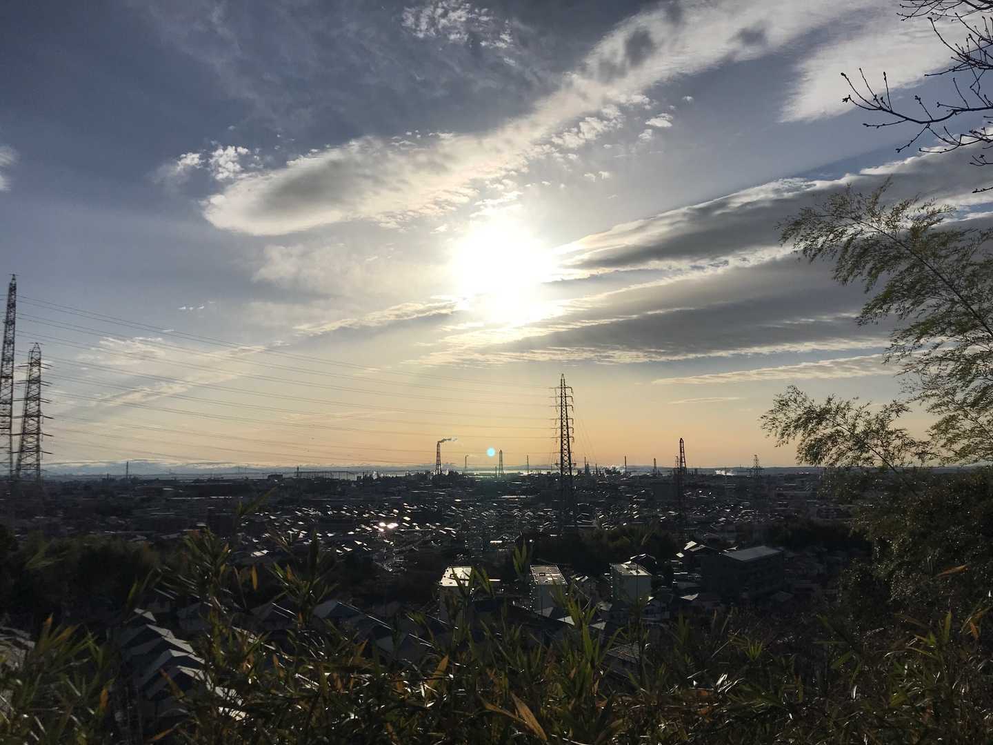 登城山の写真